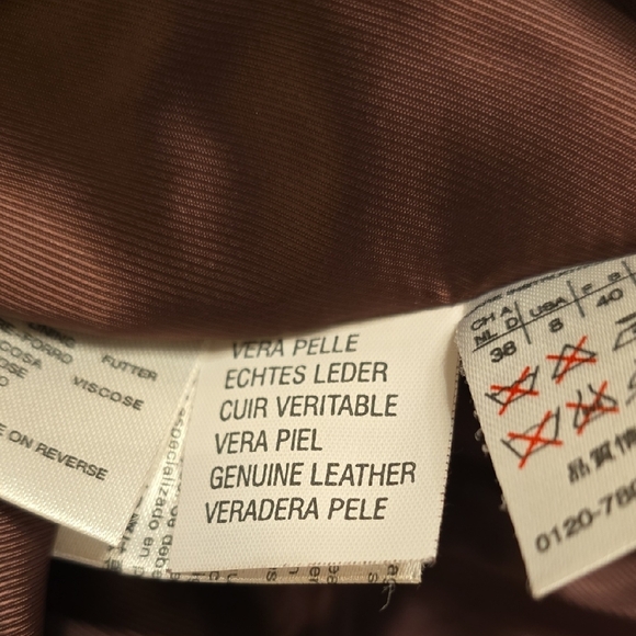 MaxMara Suede Belted Blazer - Soft Burgundy - Picture 6 of 16